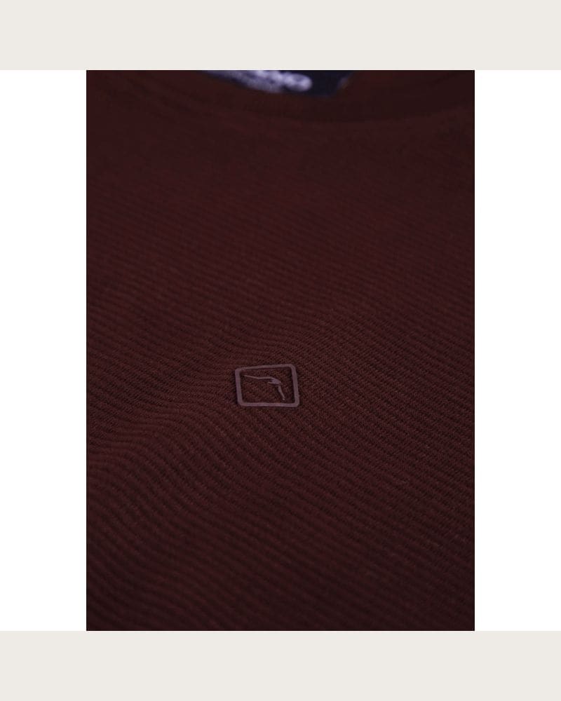 Pánska mikina VOLCANO B-KIV-403-BURGUNDY – fotka 6