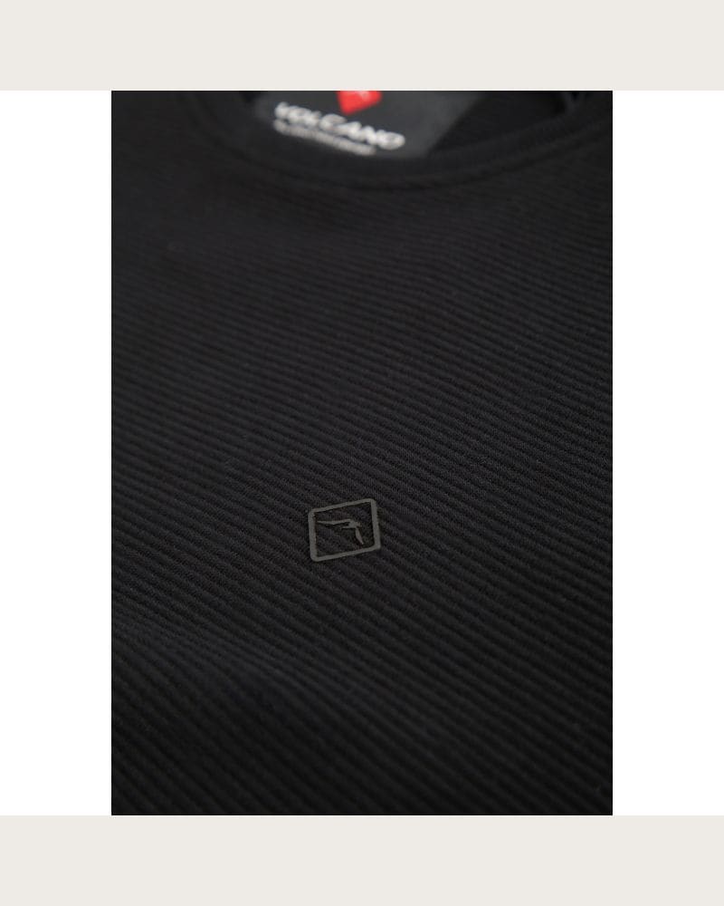 Pánska mikina VOLCANO B-KIV-700-BLACK – fotka 5