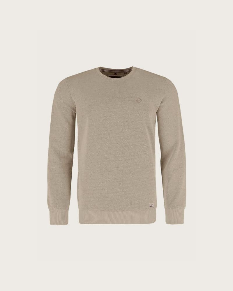 Pánska mikina VOLCANO B-LORENC-101M-CREAM MEL – fotka 4