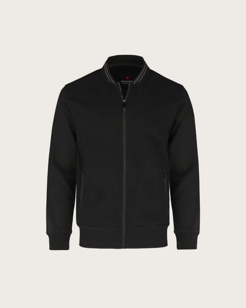 Pánska mikina so zipsom VOLCANO B-EST-700-BLACK – fotka 4