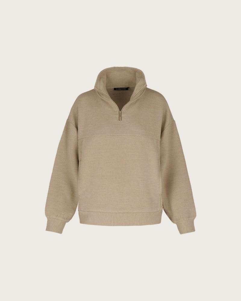 Dámska mikina VOLCANO B-MOXI-102-BEIGE – fotka 5