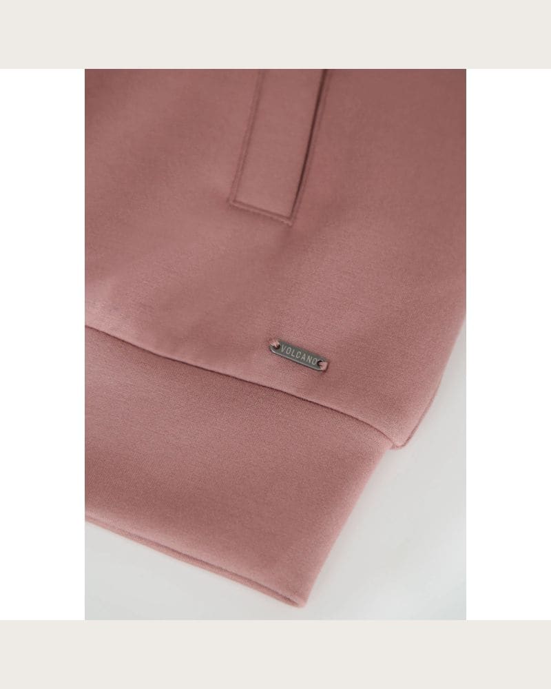 Dámska mikina so zipsom VOLCANO B-CHERRY-401-PINK – fotka 7