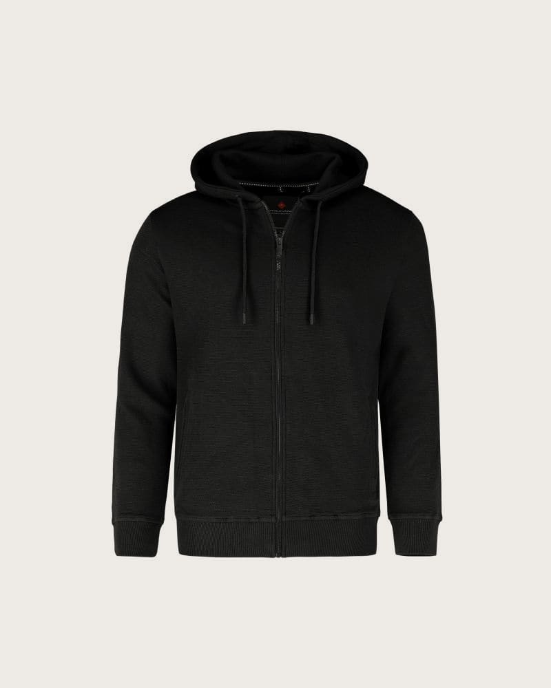 Pánska mikina so zipsom VOLCANO B-LERMO-700-BLACK – fotka 5