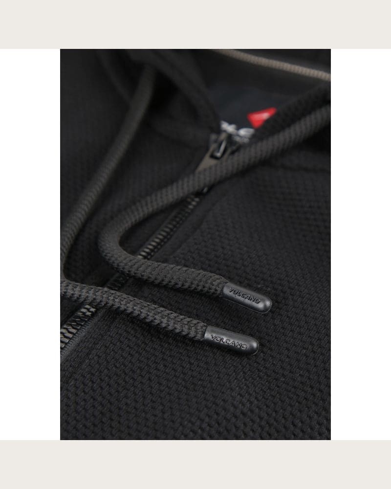 Pánska mikina so zipsom VOLCANO B-LERMO-700-BLACK – fotka 6