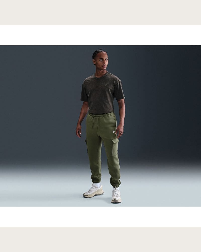 Pánske tepláky NIKE M NK CLUB BB CARGO PANT – fotka 4