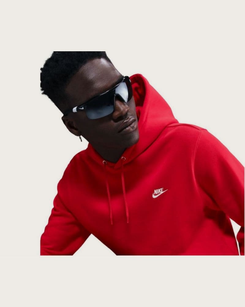 Pánska mikina s kapucňou NIKE M NK CLUB BB PO HOODIE – fotka 2