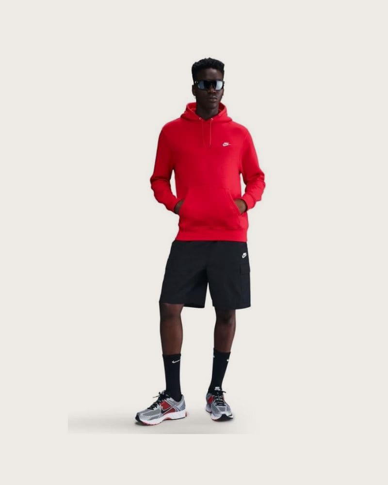 Pánska mikina s kapucňou NIKE M NK CLUB BB PO HOODIE – fotka 4