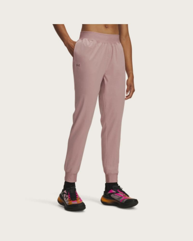 Dámske tepláky UNDER ARMOUR UA Rival Hi Rise Woven Pant