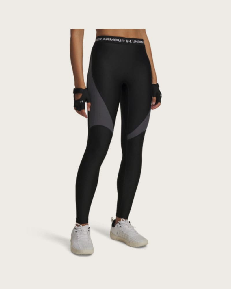 Dámske legíny UNDER ARMOUR UA HG Rib Legging-BLK