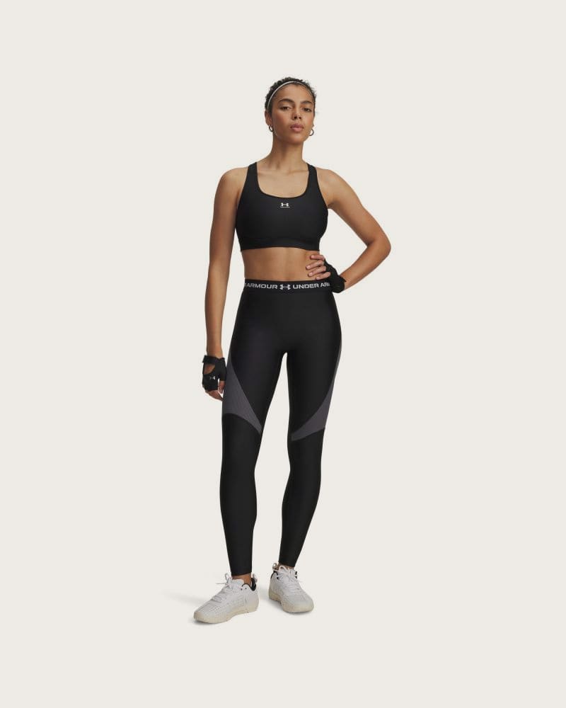 Dámske legíny UNDER ARMOUR UA HG Rib Legging-BLK – fotka 3
