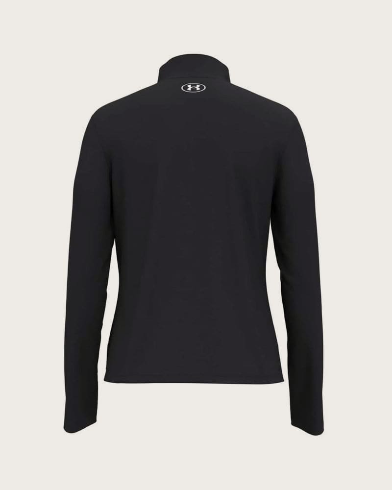 Dámska tréningová mikina s 1 2 zipsom UNDER ARMOUR UA Tech WM Tape Half Zip-BLK – fotka 4