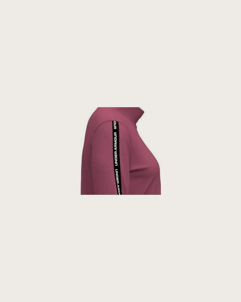 Dámska tréningová mikina s 1 2 zipsom UNDER ARMOUR UA Tech WM Tape Half Zip-RED – fotka 5
