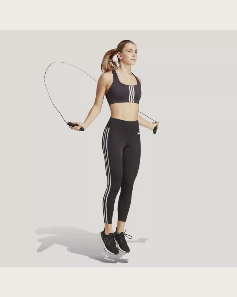 Dámske legíny ADIDAS WE 3S 78 TIG BLACK – fotka 3