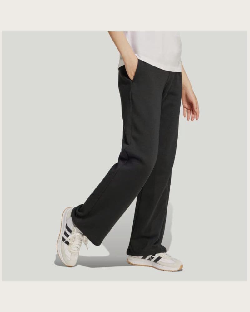Dámske zateplené tepláky ADIDAS W SL FC PT BLACK WHITE – fotka 2