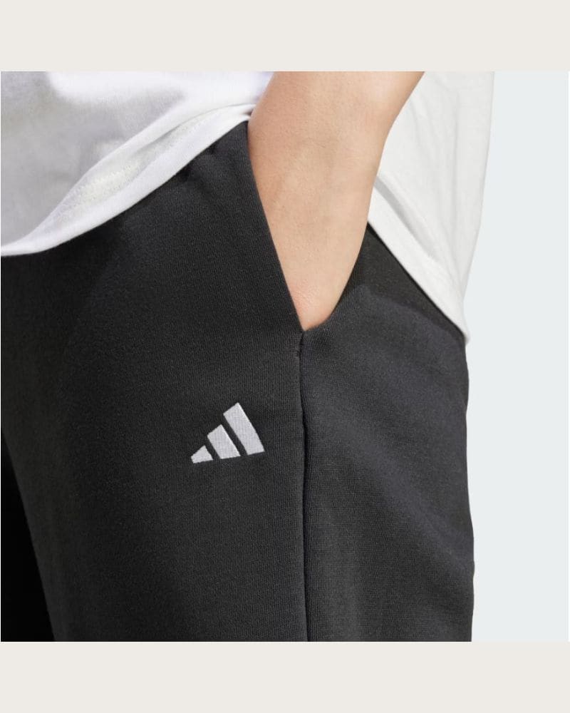 Dámske zateplené tepláky ADIDAS W SL FC PT BLACK WHITE – fotka 4
