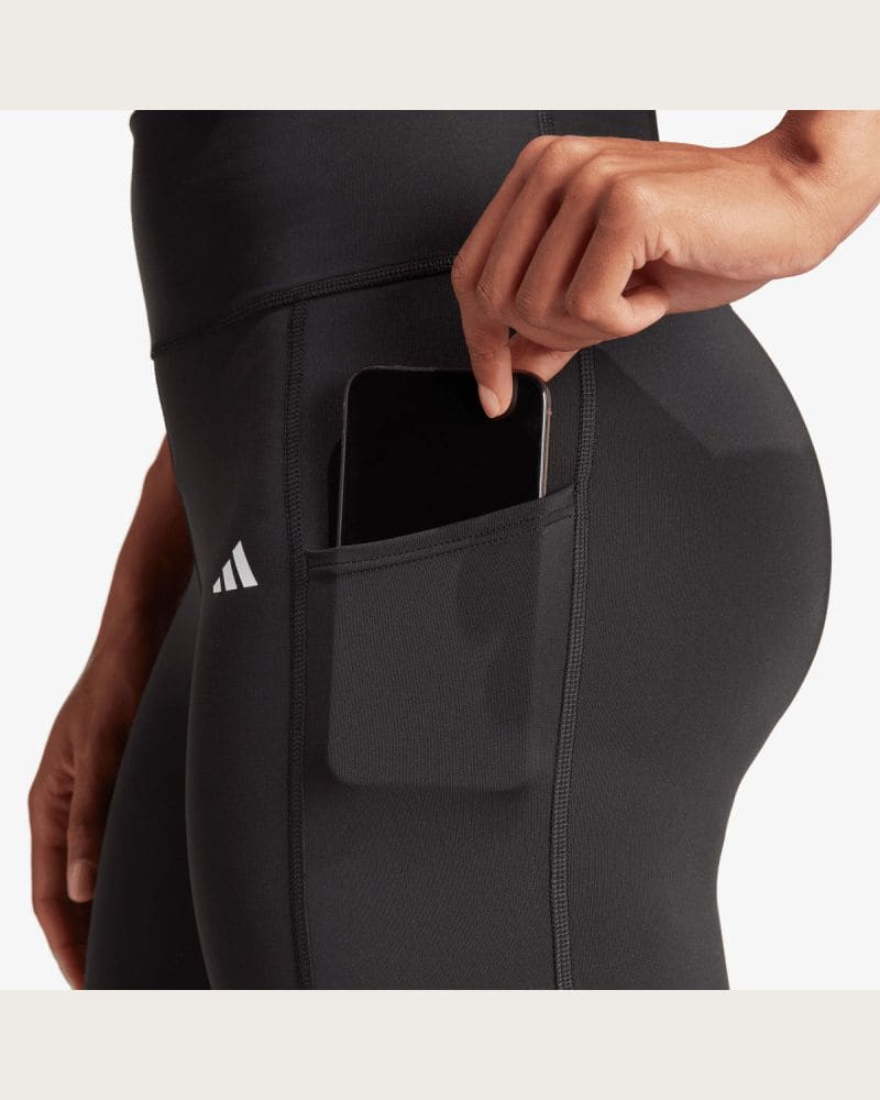 Dámske tréningové kraťasy ADIDAS OPT ST 7INCH L BLACK – fotka 4