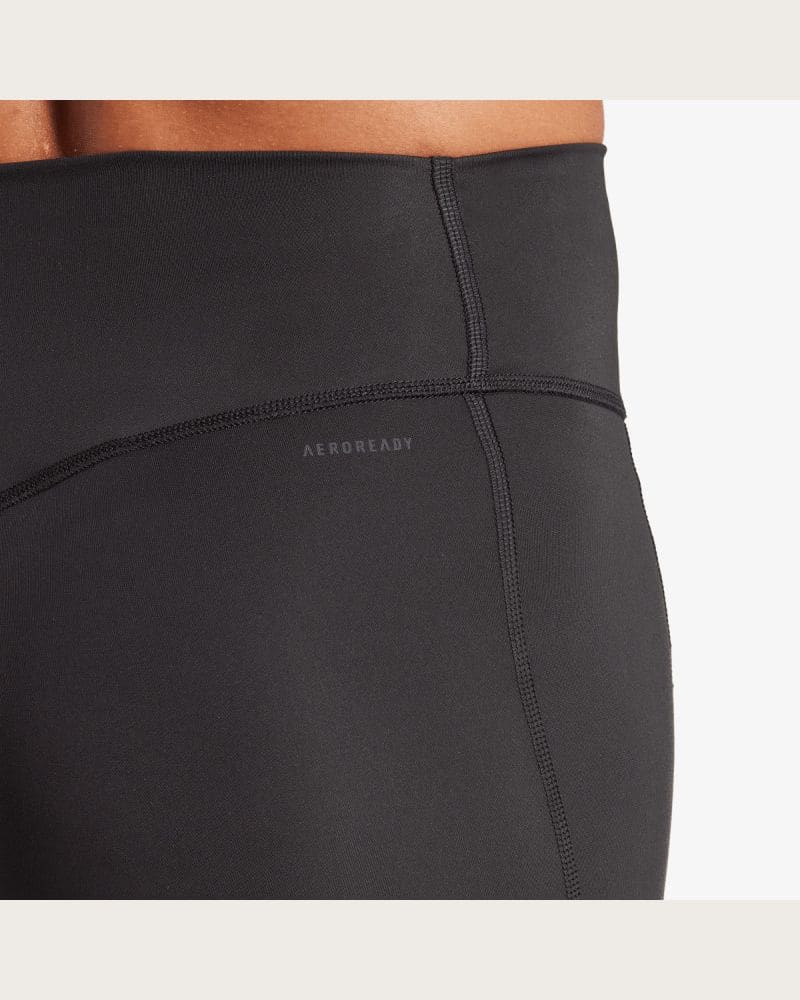 Dámske tréningové kraťasy ADIDAS OPT ST 7INCH L BLACK – fotka 5