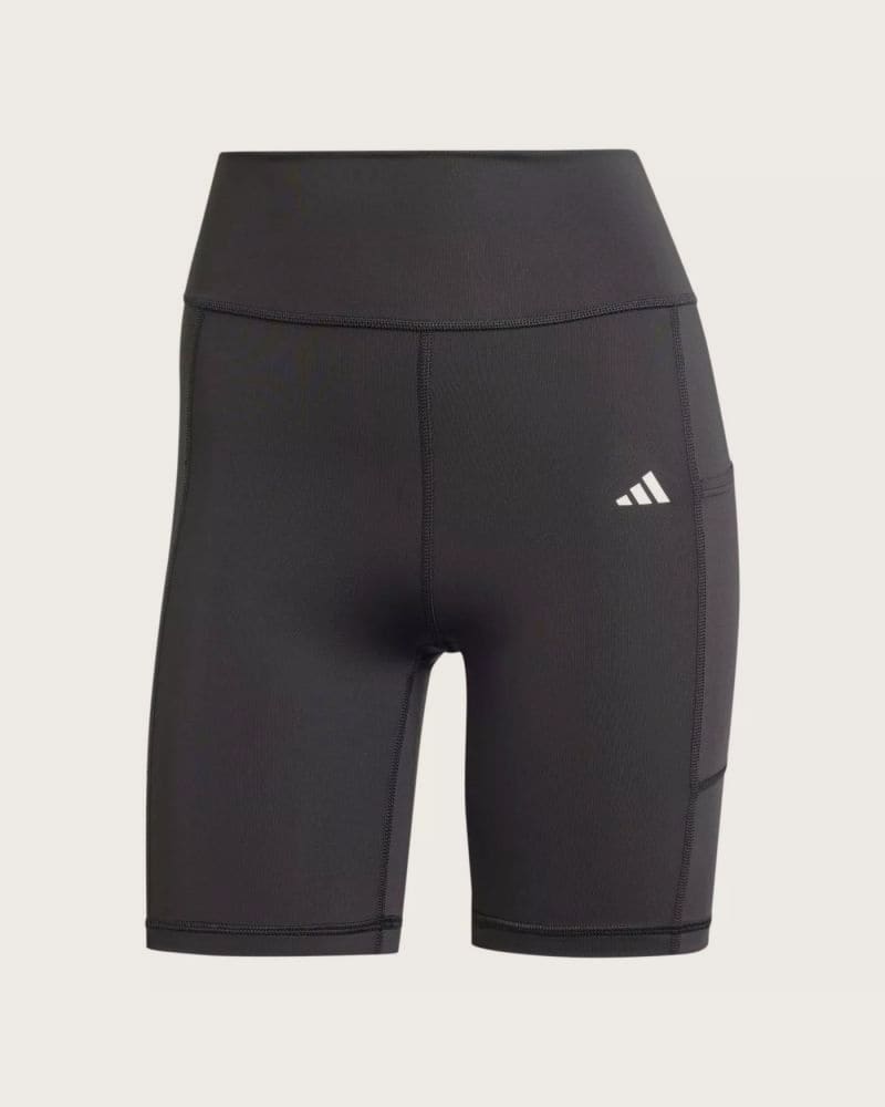 Dámske tréningové kraťasy ADIDAS OPT ST 7INCH L BLACK – fotka 6