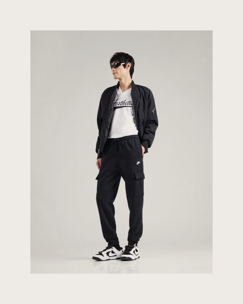 Pánske tepláky NIKE M NK CLUB BB CARGO PANT – fotka 3