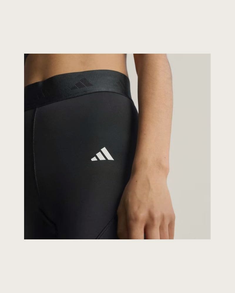 Dámske legíny ADIDAS HYGLM 1 1 L BLACK WHITE – fotka 6