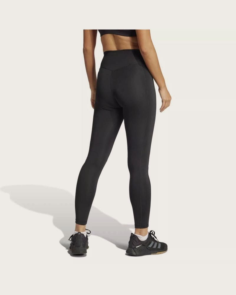 Dámske legíny ADIDAS OPT ST HR 7 8 L BLACK – fotka 2