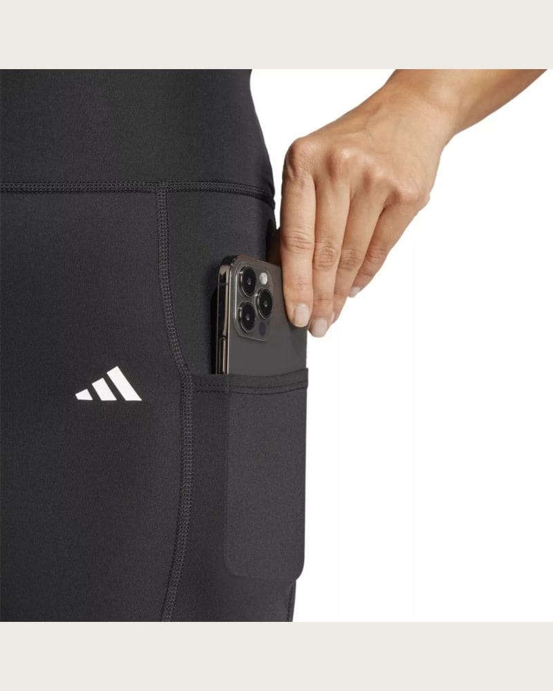 Dámske legíny ADIDAS OPT ST HR 7 8 L BLACK – fotka 5
