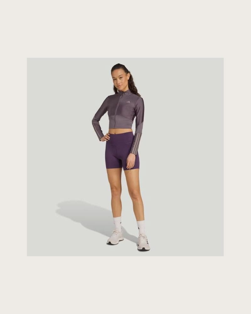 Dámska tréningová mikina so zipsom ADIDAS HYG SHN TRACK J GRESTR TAUOXI – fotka 5