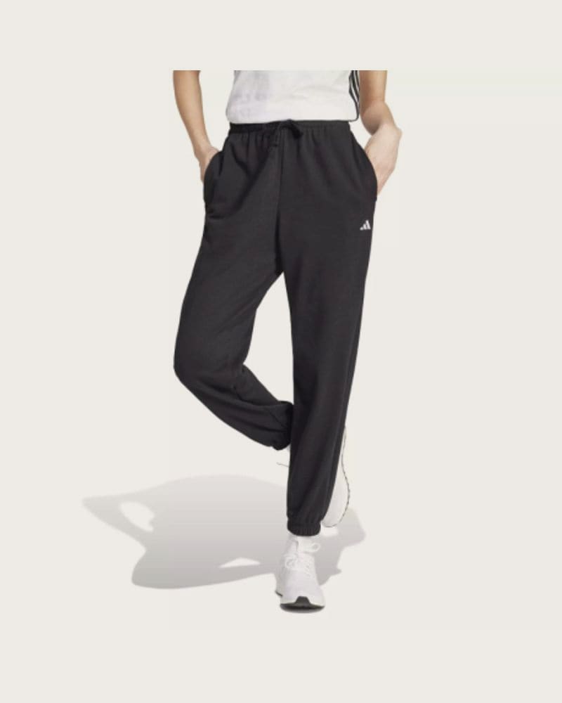 Dámske tepláky ADIDAS W SL FT CF PT BLACK WHITE