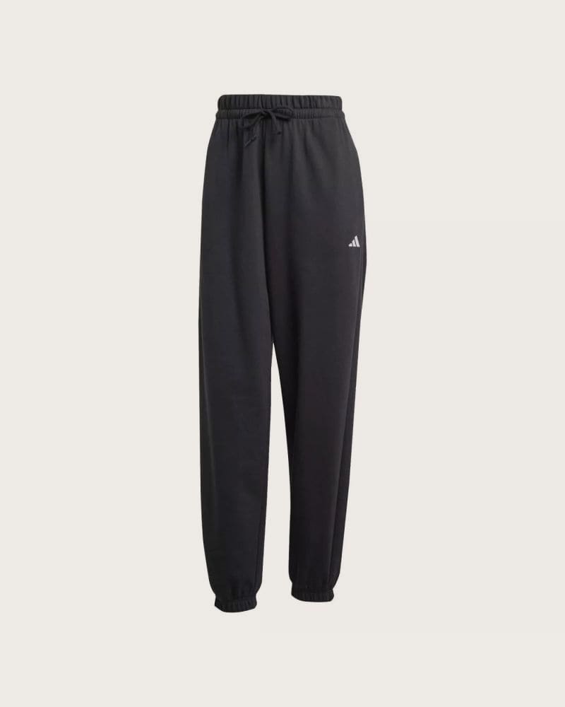 Dámske tepláky ADIDAS W SL FT CF PT BLACK WHITE – fotka 6