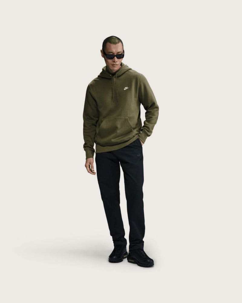 Pánska mikina s kapucňou NIKE M NK CLUB BB PO HOODIE – fotka 4
