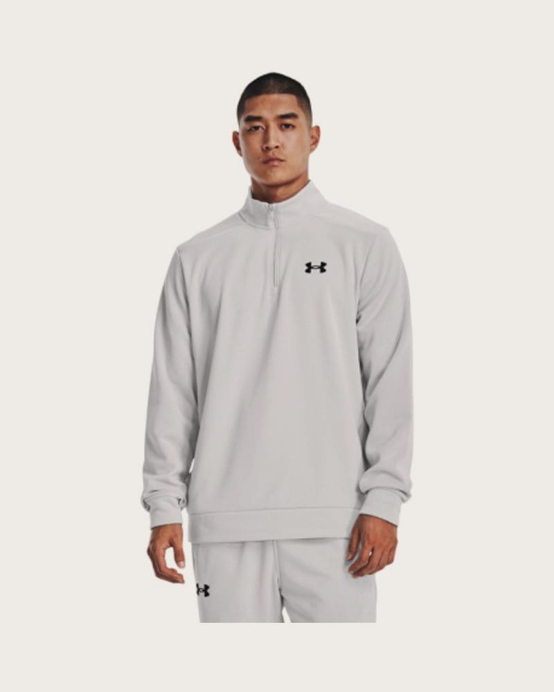 Pánska zateplená tréningová mikina s 1 2 zipsom UNDER ARMOUR UA Armour Fleece 1 4 Zip