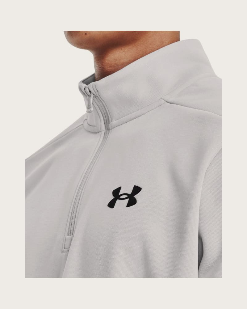Pánska zateplená tréningová mikina s 1 2 zipsom UNDER ARMOUR UA Armour Fleece 1 4 Zip – fotka 2