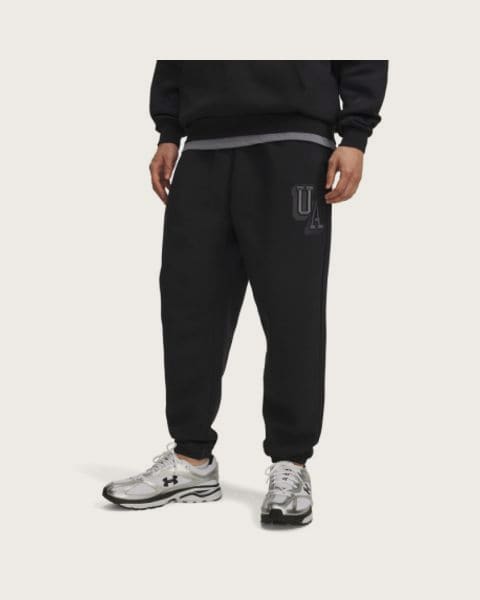 Pánske zateplené tepláky UNDER ARMOUR UA Icon Flc Graphic Jgr