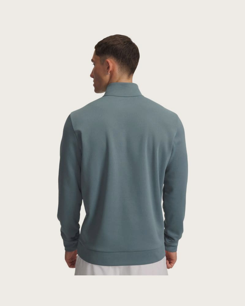 Pánska zateplená tréningová mikina s 1 2 zipsom UNDER ARMOUR UA Armour Fleece 1 4 Zip – fotka 3