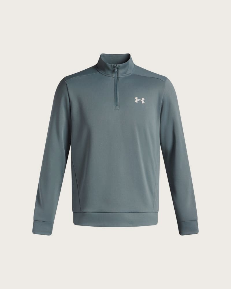 Pánska zateplená tréningová mikina s 1 2 zipsom UNDER ARMOUR UA Armour Fleece 1 4 Zip – fotka 4