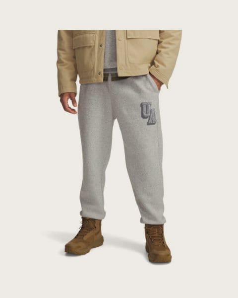 Pánske zateplené tepláky UNDER ARMOUR UA Icon Flc Graphic Jgr