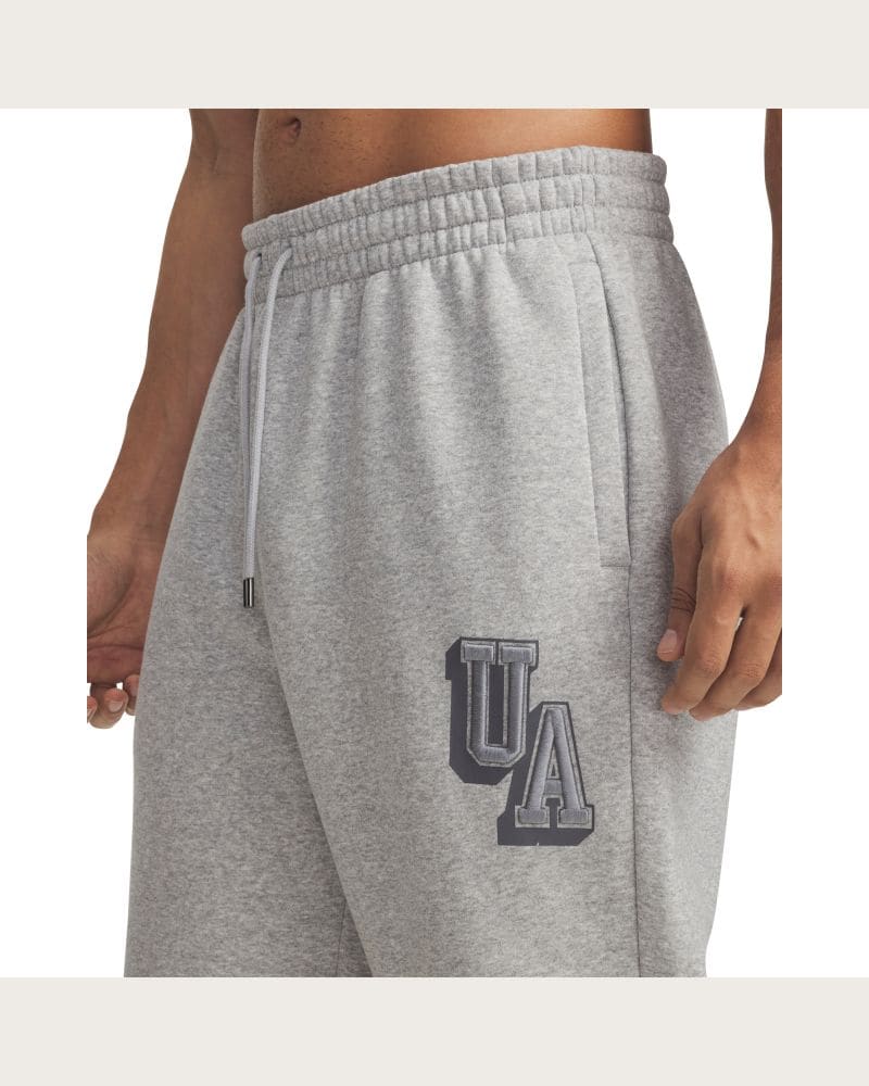 Pánske zateplené tepláky UNDER ARMOUR UA Icon Flc Graphic Jgr – fotka 2
