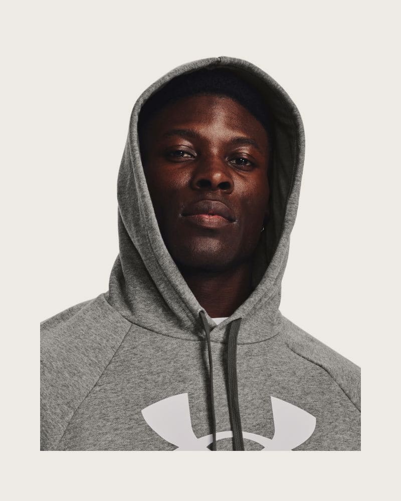 Pánska zateplená mikina s kapucňou UNDER ARMOUR UA Rival Fleece Logo HD – fotka 2