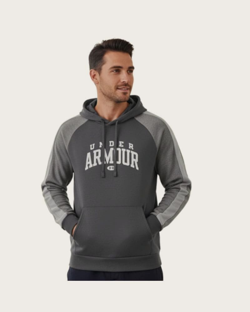 Pánska zateplená mikina s kapucňou UNDER ARMOUR UA Rival Flc CB Hood