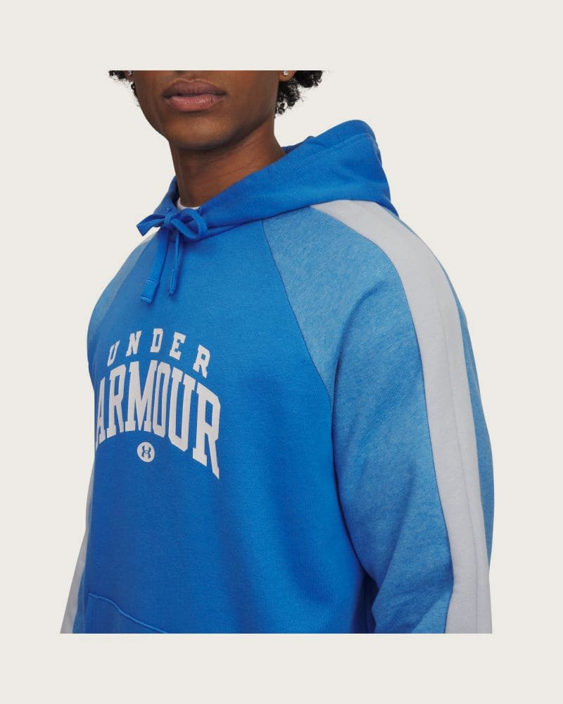 Pánska zateplená mikina s kapucňou UNDER ARMOUR UA Rival Flc CB Hood – fotka 2