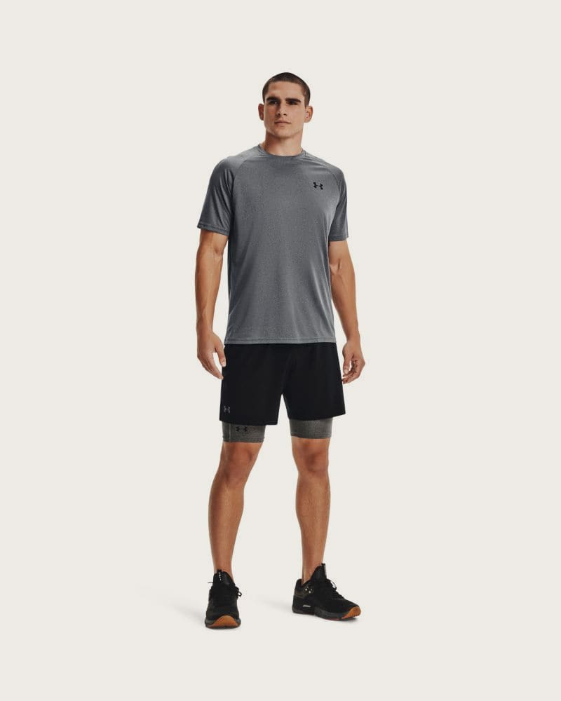 Pánske tréningové kraťasy UNDER ARMOUR UA HG Armour Lng Shorts – fotka 3