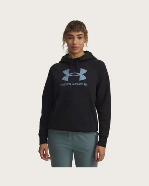 Dámska zateplená mikina s kapucňou UNDER ARMOUR UA Rival Flc Shimmer Hdy