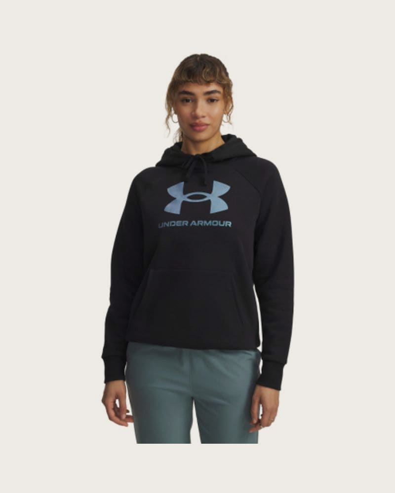 Dámska zateplená mikina s kapucňou UNDER ARMOUR UA Rival Flc Shimmer Hdy