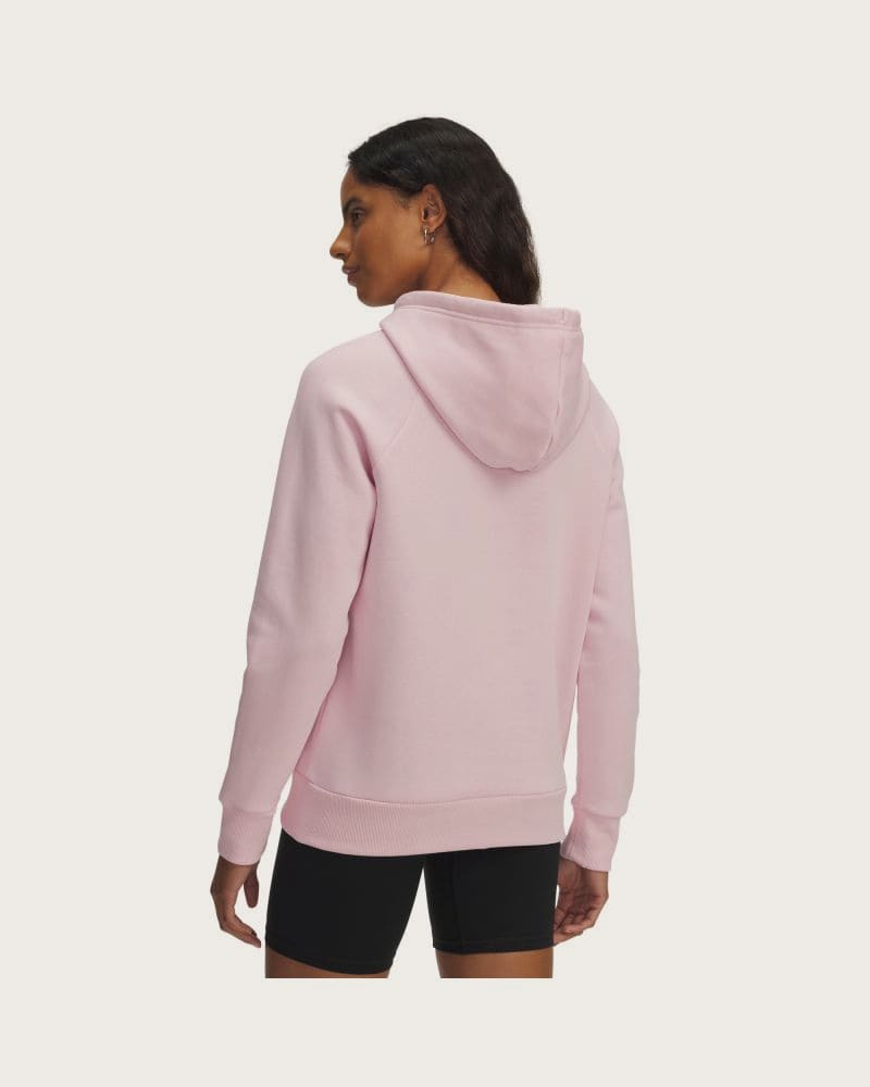 Dámska zateplená mikina s kapucňou UNDER ARMOUR UA Rival Flc Shimmer Hdy – fotka 3