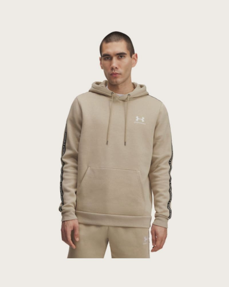 Pánska zateplená mikina s kapucňou UNDER ARMOUR UA Icon Fleece HD Taping