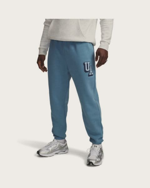Pánske zateplené tepláky UNDER ARMOUR UA Icon Flc Graphic Jgr