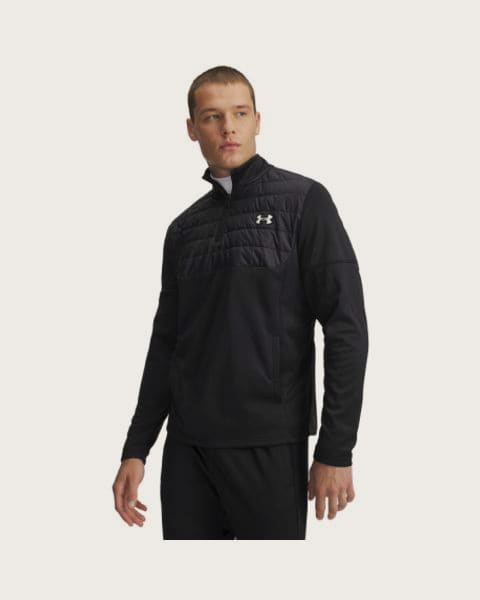 Pánska zateplená tréningová mikina s 1 2 zipsom UNDER ARMOUR UA Armour Flc Pro Utility QZ