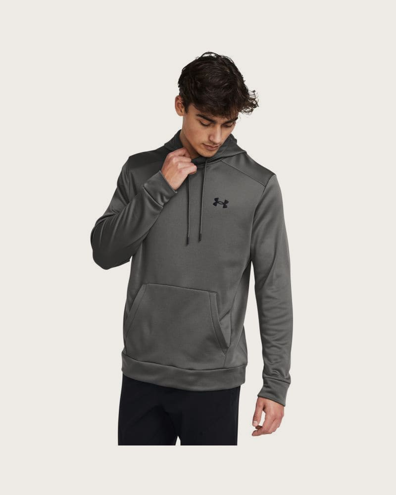 Pánska zateplená tréningová mikina s kapucňou UNDER ARMOUR UA Armour Fleece Hoodie – fotka 6