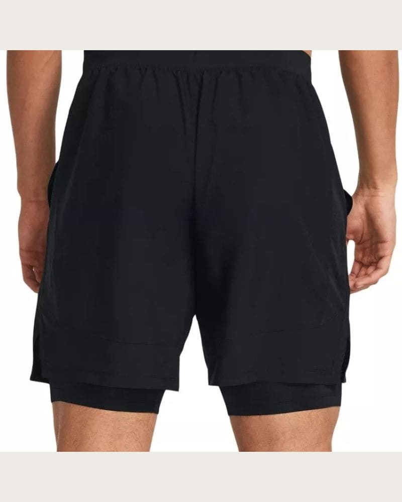 Pánske bežecké kraťasy UNDER ARMOUR UA LAUNCH 7in 2-IN-1 SHORTS – fotka 2