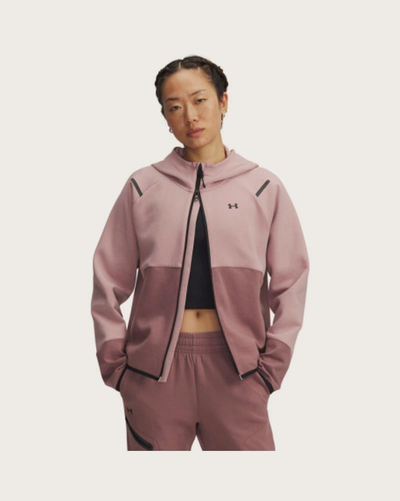 Dámska zateplená mikina so zipsom UNDER ARMOUR Unstoppable Fleece FZ